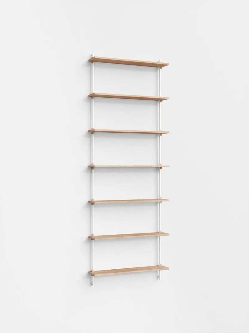 Wall Shelving – ws.230.1 by MOEBE in Oak/White – product photo 4 of 4