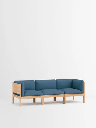 3 Seater Sofa with Sides von MOEBE in Autumn, Autumn 101, Oak – Produktfoto 14 von 34