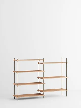 Shelving System – s.115.2.A by MOEBE in Oak/Warm-Grey – product photo 3 of 3