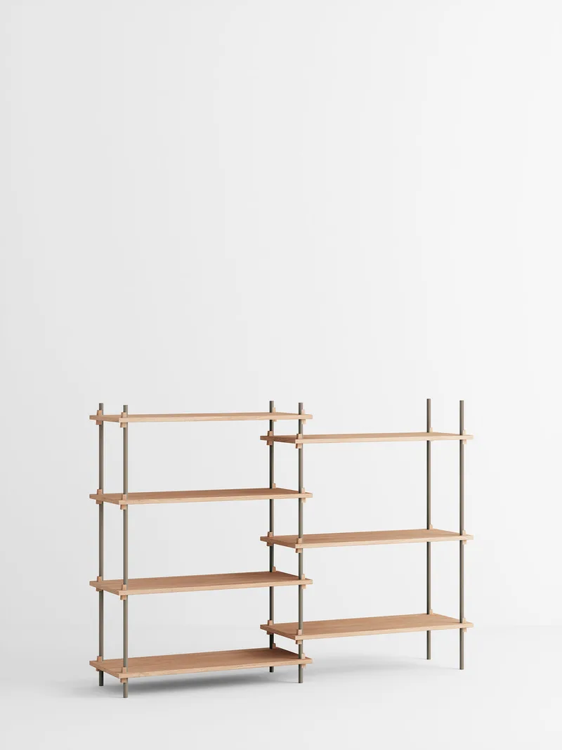 Shelving System – s.115.2.A by MOEBE in Oak/Warm-Grey – product photo 3 of 3