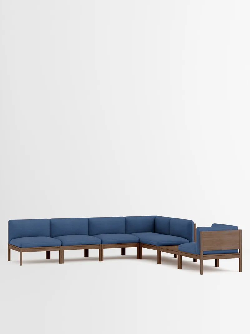 Mixed Combination D van MOEBE in Re-Wool 2, Re-Wool 2 – 767, Smoked Oak – productfoto 35 van 35