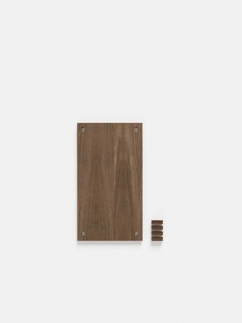 Part – Shelf 65 x 35 by MOEBE in Smoked Oak – product photo