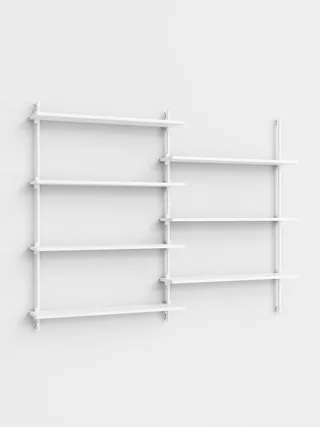 Wall Shelving – ws.115.2 by MOEBE in Black – product photo 1 of 5