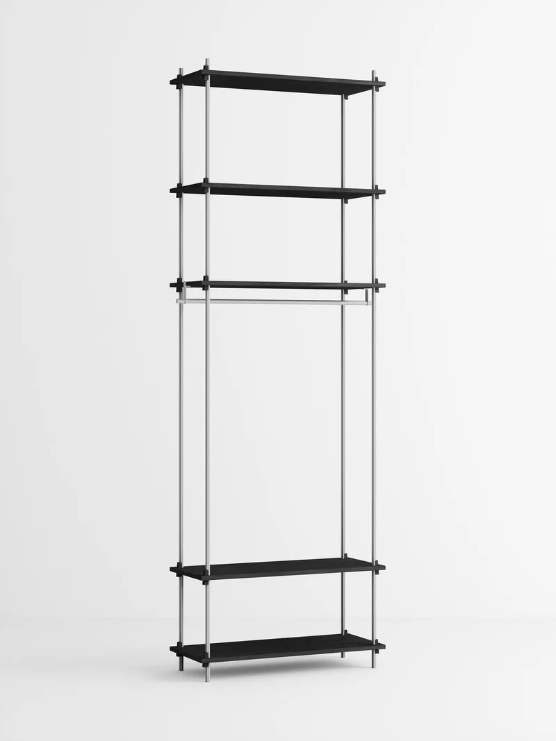 Shelving System – s.255.1.F van MOEBE in Black – productfoto 2 van 4