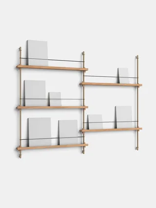 Magazine Shelving – MS.115.2 by MOEBE in Black – product photo 13 of 13