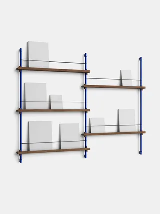 Magazine Shelving – MS.115.2 by MOEBE in Black – product photo 9 of 13