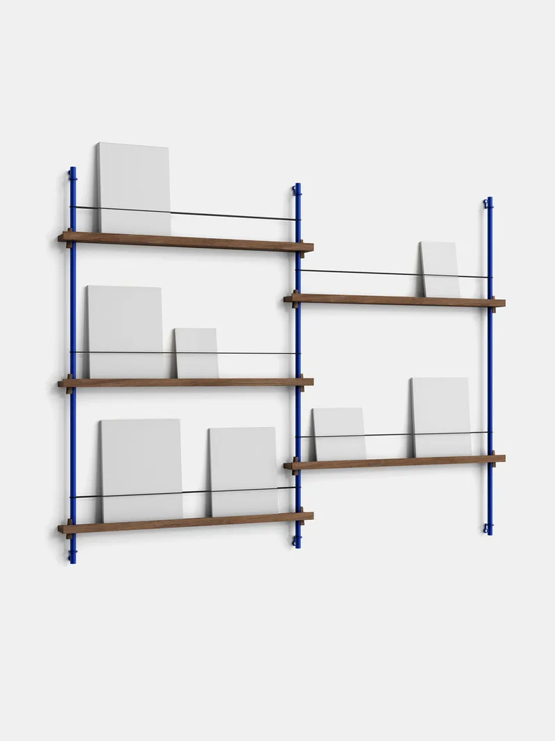 Magazine Shelving – MS.115.2 by MOEBE in Black – product photo 9 of 13