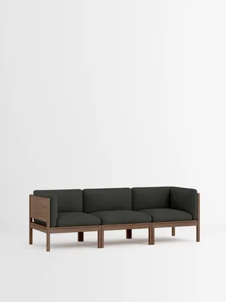 3 Seater Sofa with Sides by MOEBE in Re-Wool 2, Re-Wool 2 – 198, Smoked Oak – product photo 35 of 35