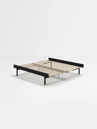 Bed 90 – 180 cm (High) von MOEBE in Black, Ohne, 180 – Produktfoto 12 von 12
