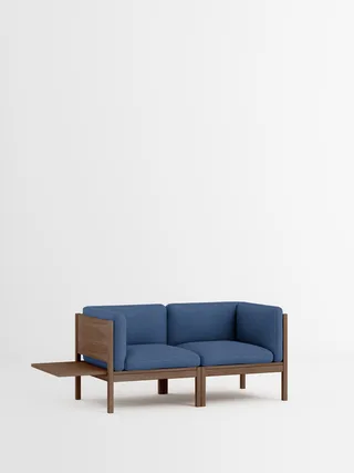 2 Seater Sofa with Sides + 1 Side Table by MOEBE in Re-Wool 2, Re-Wool 2 – 767, Smoked Oak – product photo 35 of 35