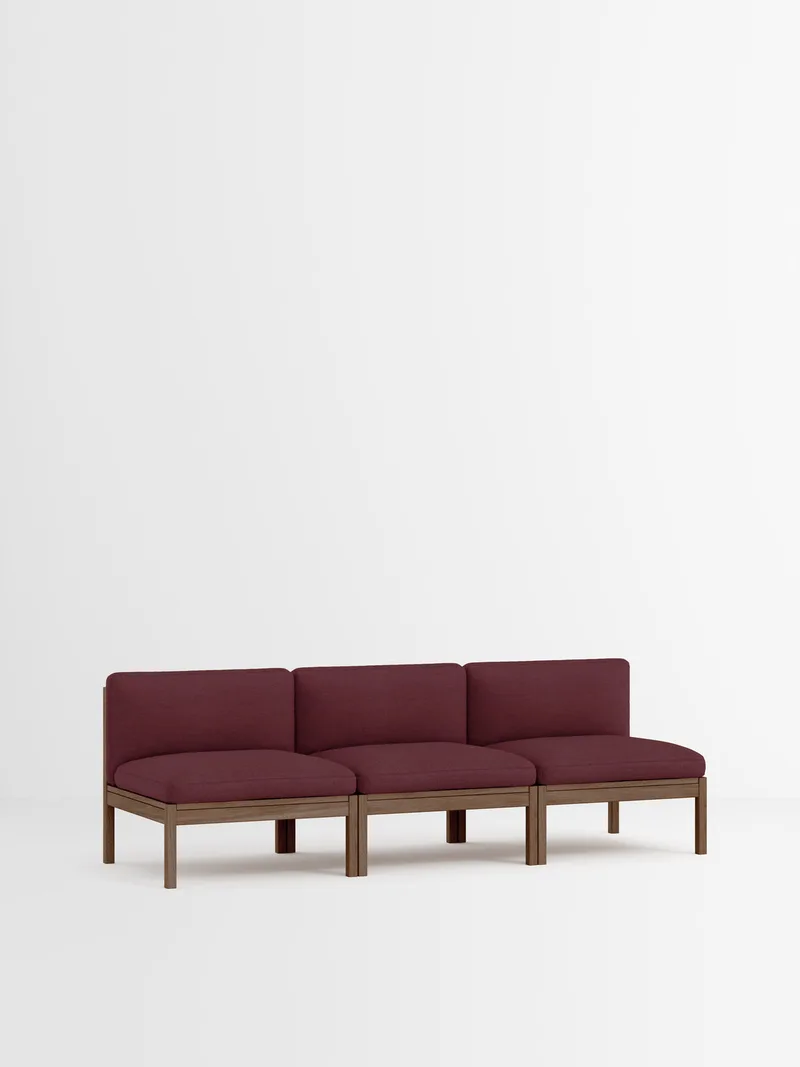 3 Seater Sofa by MOEBE in Autumn, Autumn 681, Smoked Oak – product photo 35 of 35