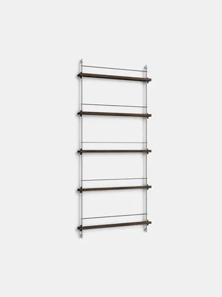 Magazine Shelving – MS.180.1 van MOEBE in Black – productfoto 9 van 10