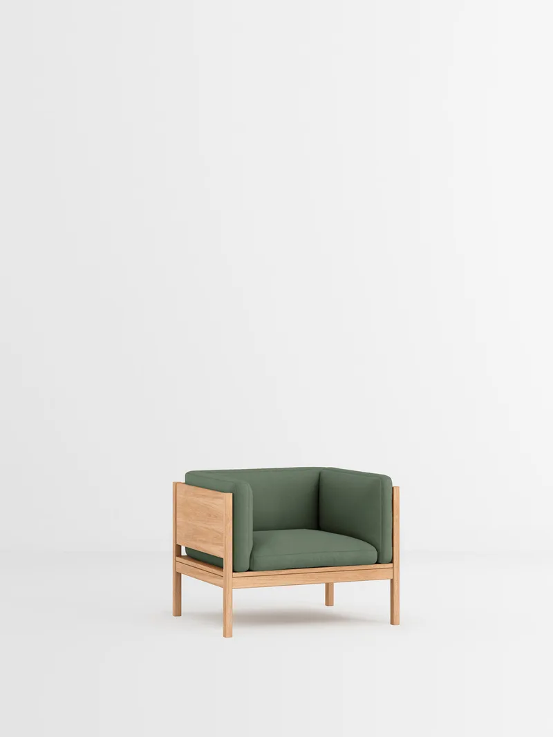 Lounge Chair de MOEBE en Field 2, Field 2 – 943, Oak – photo du produit