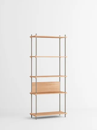 Shelving System – s.200.1.A van MOEBE in Oak/Warm-Grey – productfoto 4 van 4