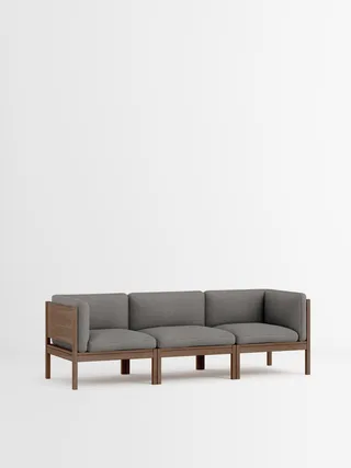 3 Seater Sofa with Sides von MOEBE in Autumn, Autumn 131, Smoked Oak – Produktfoto 35 von 35