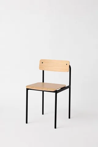 Offset Chair van MOEBE in Black, Black, Black – productfoto 11 van 11
