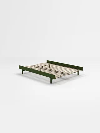 Bed 90 – 180 cm (Low) by MOEBE in Pine Green, None, 140 – product photo 15 of 15