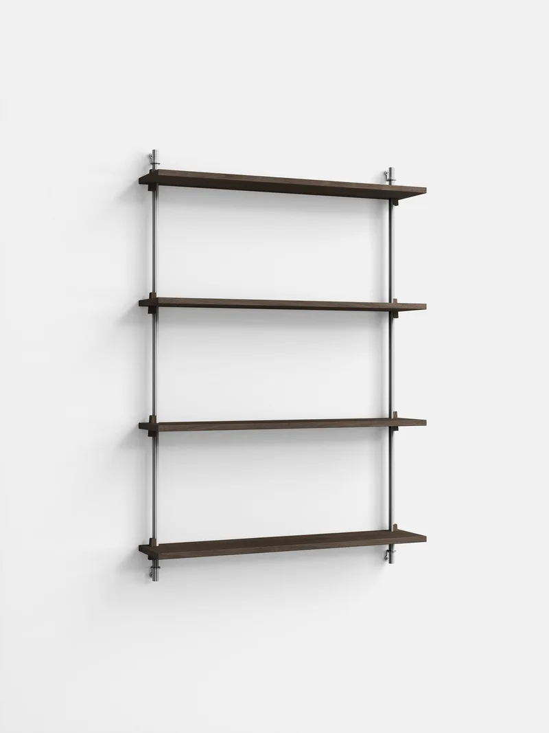 Wall Shelving – ws.115.1 by MOEBE in Black – product photo 3 of 4