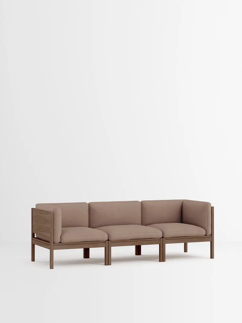 3 Seater Sofa with Sides de MOEBE en Field 2, Field 2 – 343, Smoked Oak – photo du produit 35 sur 35