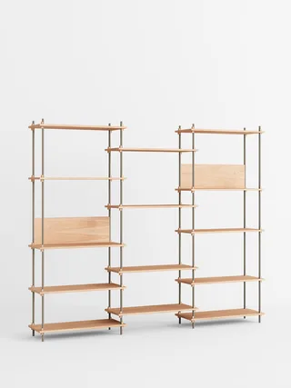 Shelving System – s.200.3.A de MOEBE en Oak/Warm-Grey – photo du produit 4 sur 4