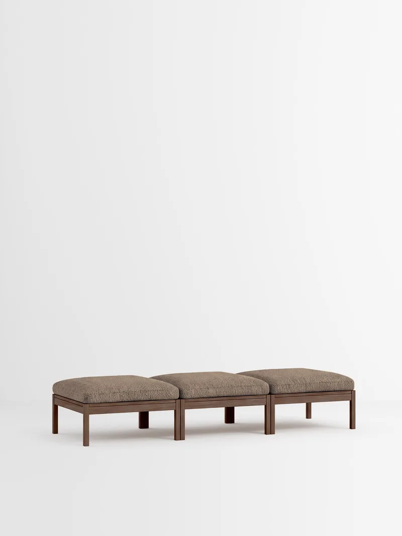 3 Seater Daybed von MOEBE in Moss, Moss 0013, Smoked Oak – Produktfoto 35 von 35