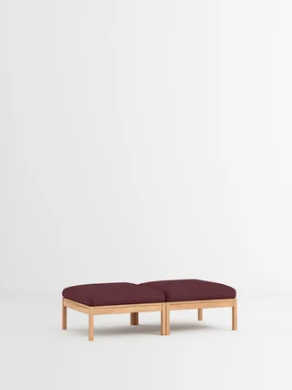 2 Seater Daybed van MOEBE in Autumn, Autumn 101, Oak – productfoto 3 van 34