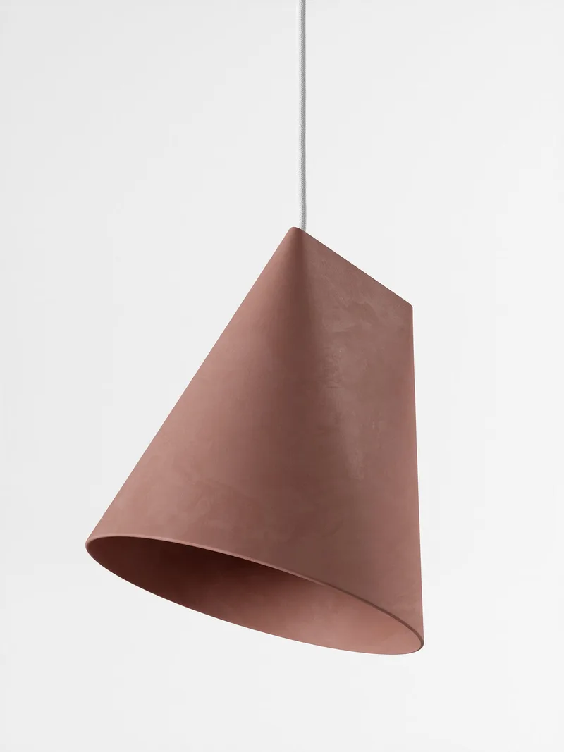 Ceramic Pendant – Wide by MOEBE in Terracotta – product photo