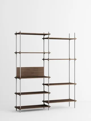 Shelving System – s.200.2.A von MOEBE in Black – Produktfoto 3 von 4