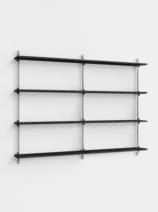 Wall Shelving – ws.115.2.B by MOEBE in Black – product photo 11 of 12
