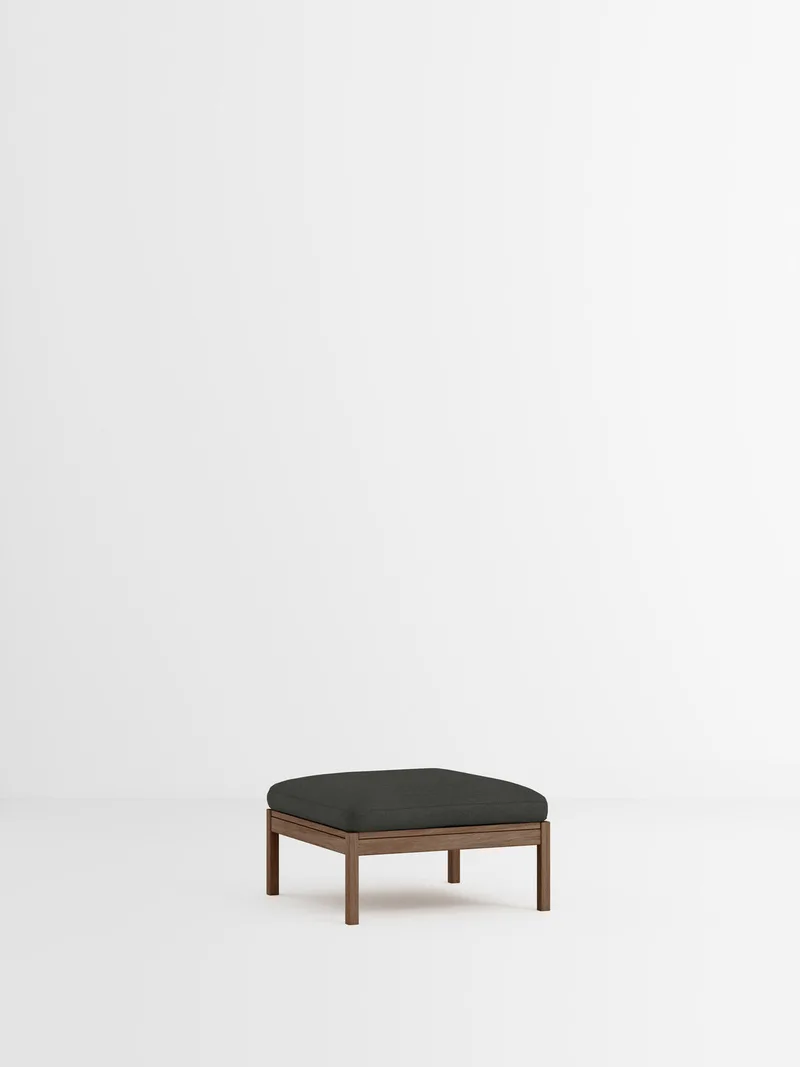 Ottoman van MOEBE in Re-Wool 2, Re-Wool 2 – 198, Smoked Oak – productfoto 35 van 35