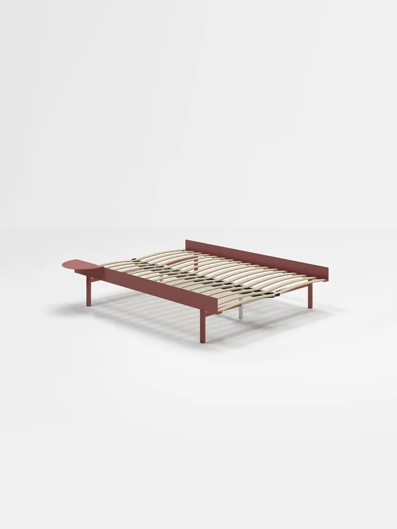 Bed 90 – 180 cm (High) von MOEBE in Dusty Rose, 1, 140 – Produktfoto 12 von 12