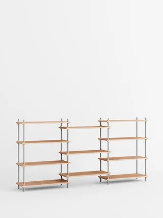Shelving System – s.115.3.A by MOEBE in Black – product photo 1 of 4