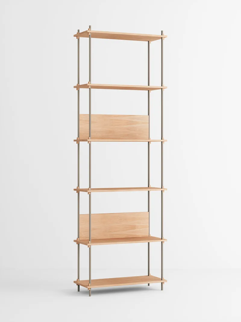 Shelving System – s.255.1.A by MOEBE in Oak/Warm-Grey – product photo 6 of 6