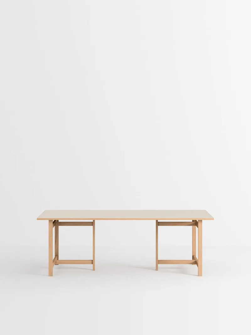 Rectangular Dining Table by MOEBE in 220 cm, 0, Warm Beige – product photo 13 of 13