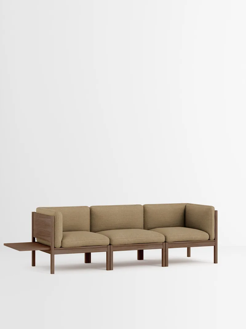 3 Seater Sofa with Sides + 1 Side Table by MOEBE in Autumn, Autumn 221, Smoked Oak – product photo 35 of 35