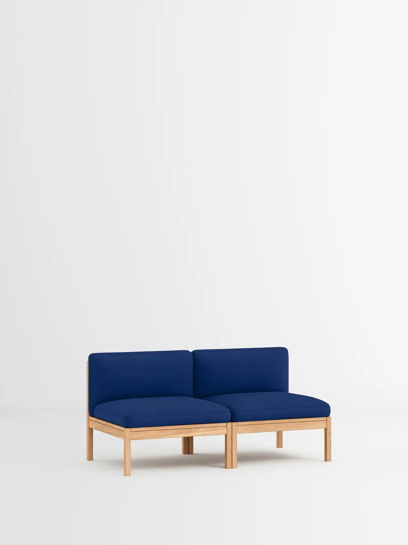 2 Seater Sofa von MOEBE in Autumn, Autumn 101, Oak – Produktfoto 15 von 34