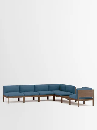 Mixed Combination D van MOEBE in Field 2, Field 2 – 733, Smoked Oak – productfoto 35 van 35