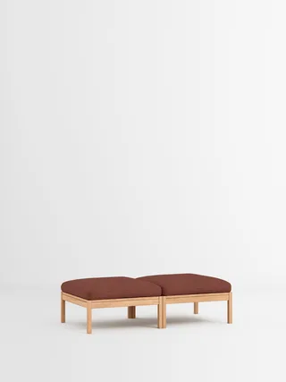 2 Seater Daybed van MOEBE in Autumn, Autumn 101, Oak – productfoto 31 van 34