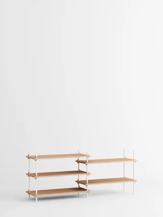 Shelving System – s.65.2.A by MOEBE in Oak/White – product photo 4 of 4