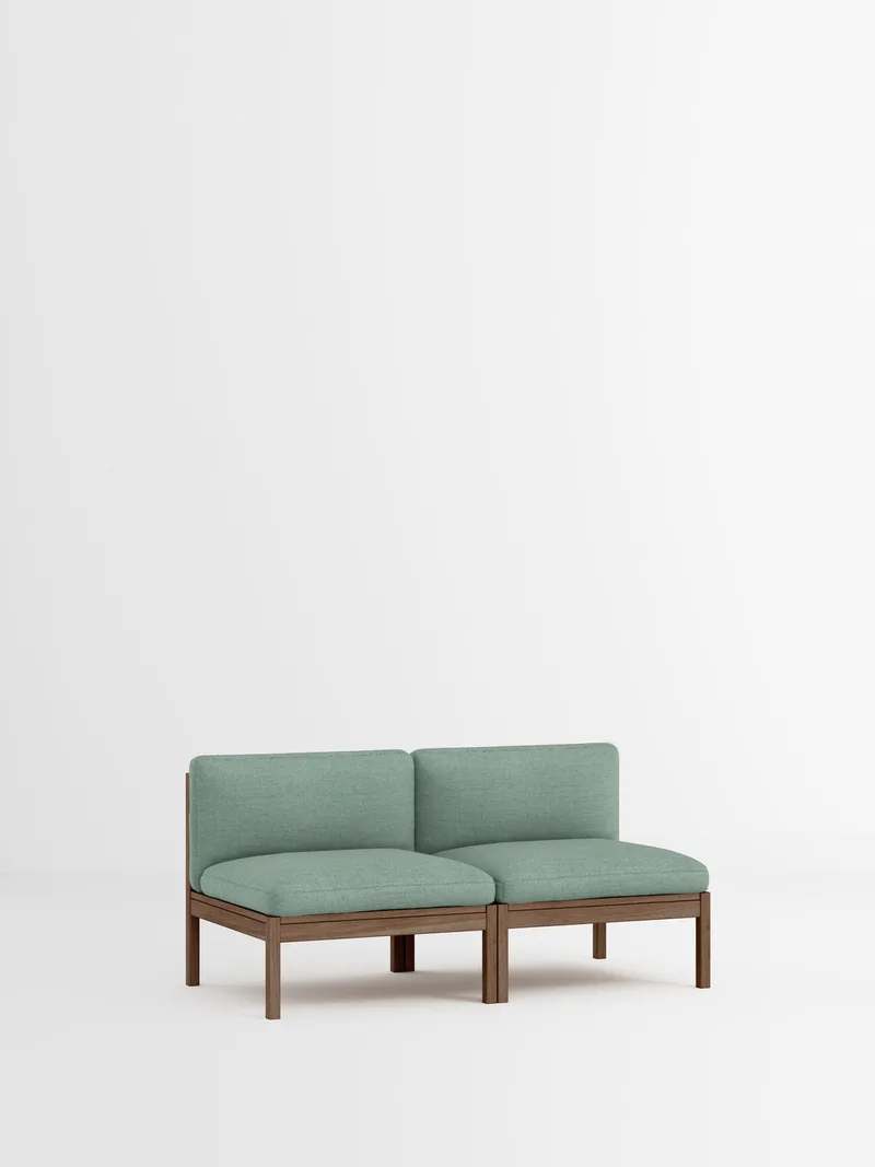 2 Seater Sofa by MOEBE in Re-Wool 2, Re-Wool 2 – 868, Smoked Oak – product photo 35 of 35
