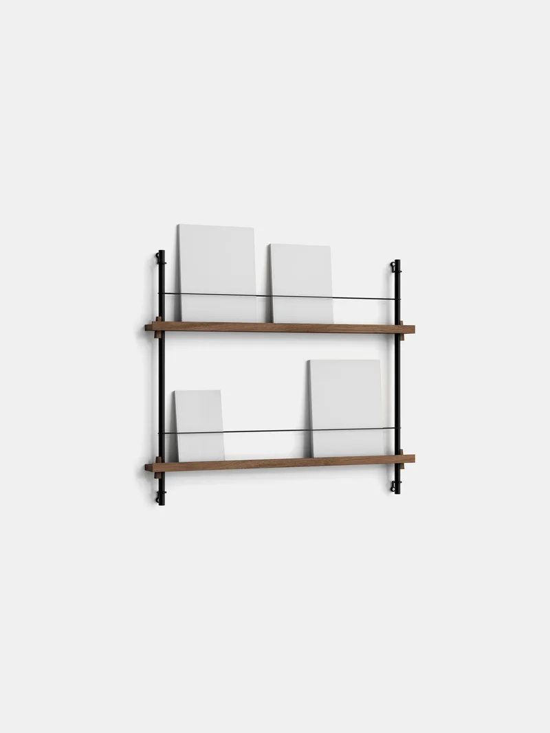 Magazine Shelving – MS.65.1 de MOEBE en Black – photo du produit 4 sur 13