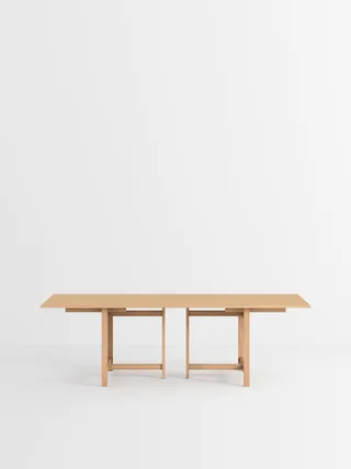 Rectangular Dining Table de MOEBE en 160 cm, 2, Burgundy – photo du produit 6 sur 13