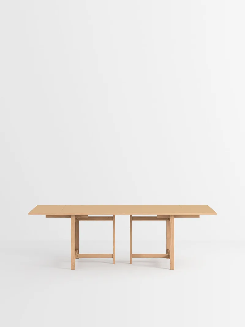 Rectangular Dining Table de MOEBE en 160 cm, 2, Burgundy – photo du produit 6 sur 13