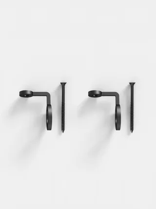 Part - Wall Bracket (2 set) van MOEBE in Black – productfoto 2 van 2