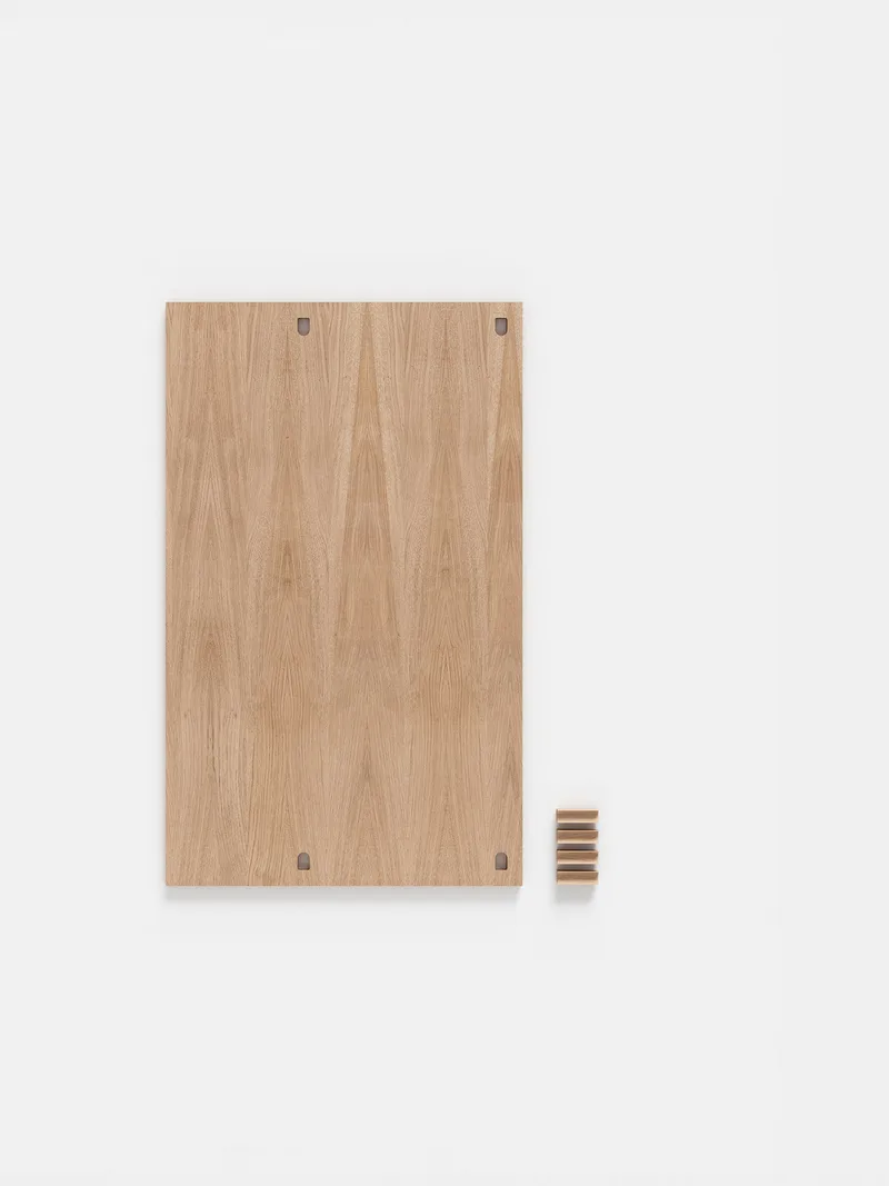 Part – Desk by MOEBE in Oak – product photo