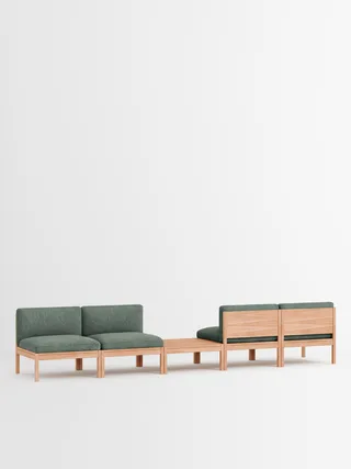 Mixed Combination B by MOEBE in Moss, Moss 0003, Oak – product photo 35 of 35