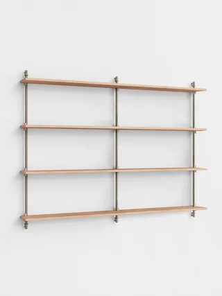 Wall Shelving – ws.115.2.B by MOEBE in Black – product photo 4 of 12