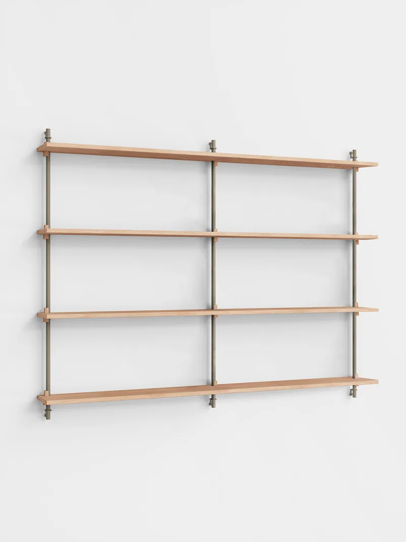 Wall Shelving – ws.115.2.B by MOEBE in Black – product photo 4 of 12