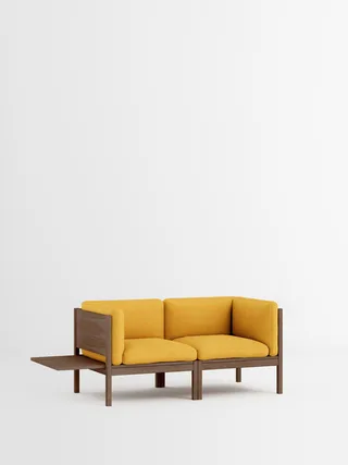 2 Seater Sofa with Sides + 1 Side Table by MOEBE in Field 2, Field 2 – 463, Smoked Oak – product photo 35 of 35