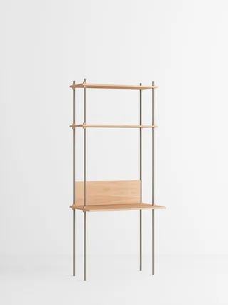 Shelving System – s.200.1.D by MOEBE in Oak/Warm-Grey – product photo 4 of 4